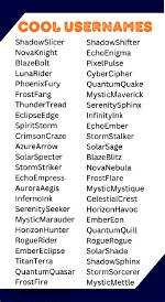 15 Coolest Usernames That Will Make You Stand Out