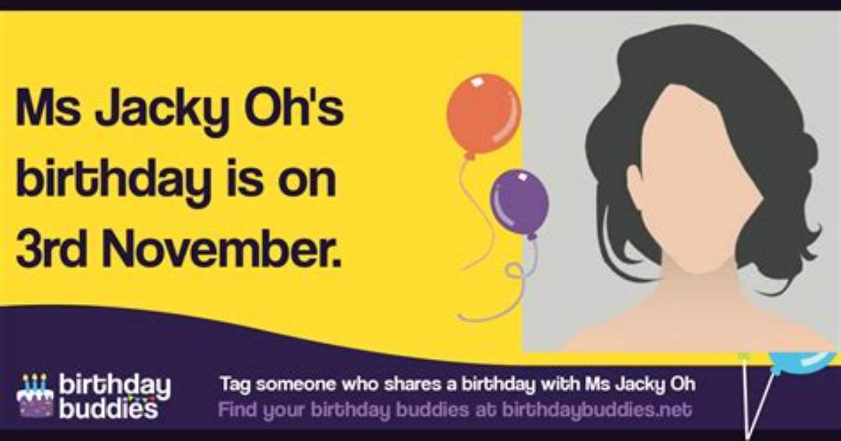 Celebrating Jacky Oh's Birthday: a Day to Remember