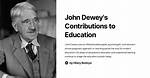 John Dewey Bio, Education, Contribution to Education, Philosophy of Education, Pragmatism, Progressivism, Theory of Learning by Doing and Quotes.