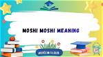 Moshi Moshi Moshi Moshi: the Cultural Significance and Evolution of a Japanese Greeting