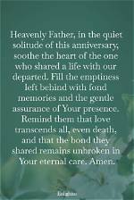 Prayers for the Departed: Honoring the Anniversary of Their Passing
